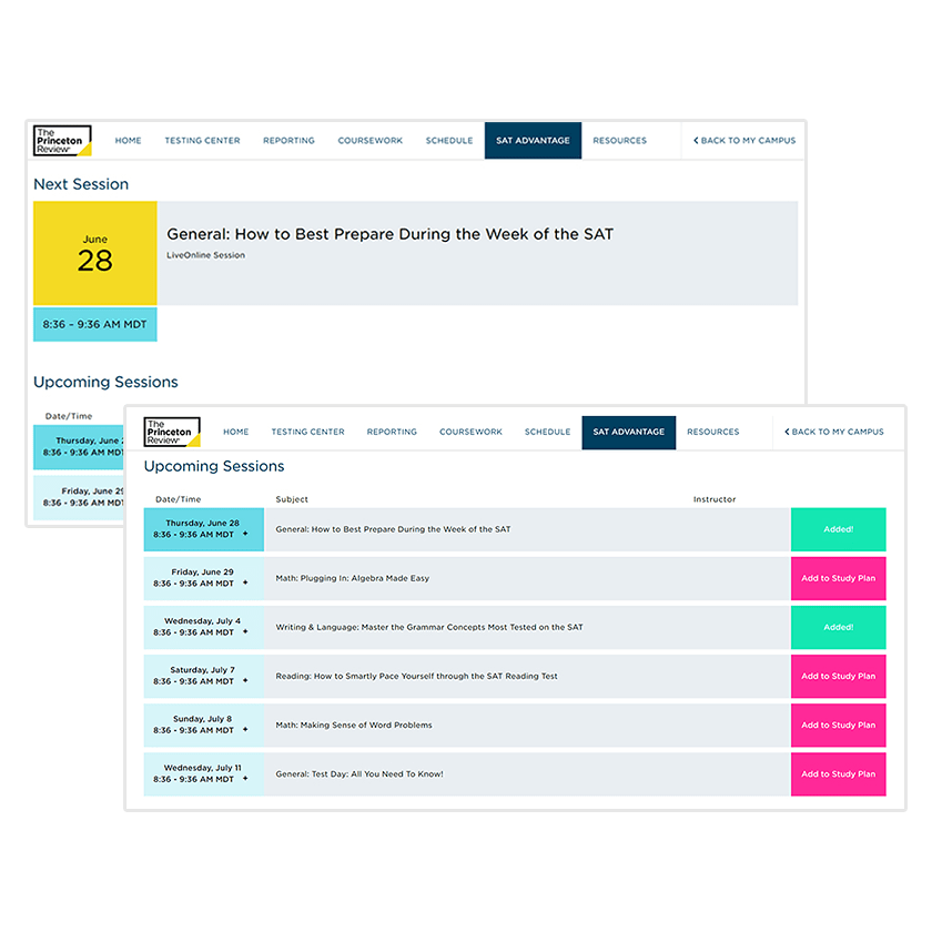 ALL NEW: ACT Advantage